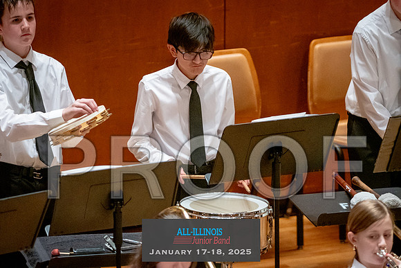 2025 All-Illinois Junior Band January 17-18, 2025