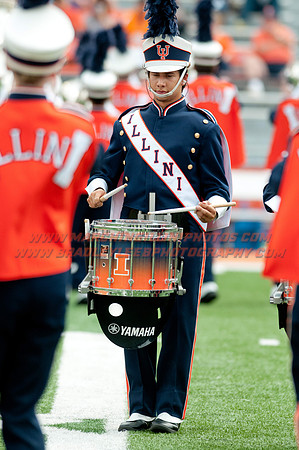 Youngstown State at Illinois, Saturday, August 30, 2014 - Marching Illini Photos