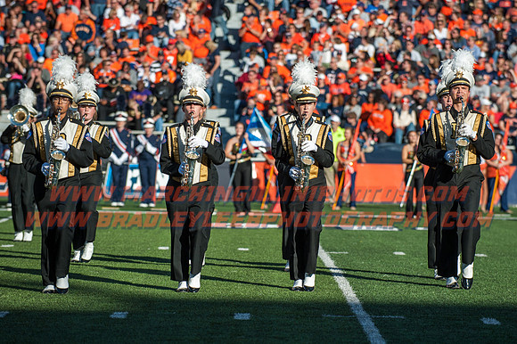 Purdue Boilermakers at Illinois Fighting Illini, Saturday, October 8, 2016 - Marching Illini Photos