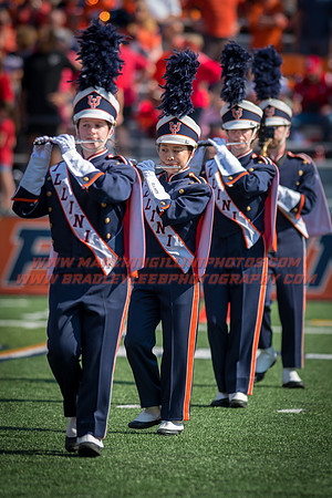 Rutgers Scarlett Knights at Illinois Fighting Illini, Saturday, October 14, 2017 - Marching Illini Photos