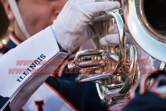 North Carolina at Illinois Fighting Illini, Saturday, September 10, 2016 - Marching Illini Photos
