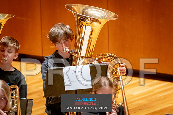 2025 All-Illinois Junior Band January 17-18, 2025