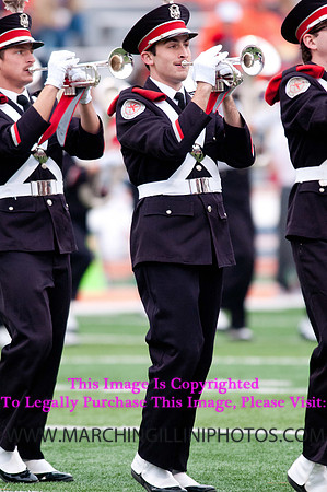 Ohio State Buckeyes at Illinois Fighting Illini, Saturday, November 16, 2013 - Marching Illini Photos