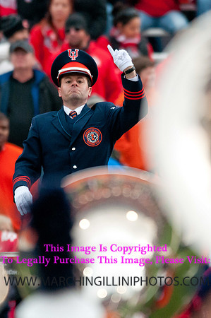 Ohio State Buckeyes at Illinois Fighting Illini, Saturday, November 16, 2013 - Marching Illini Photos