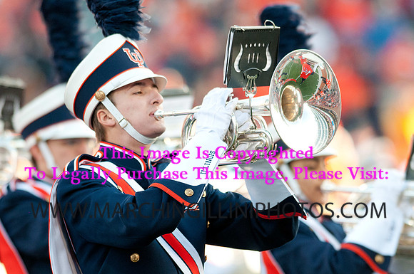 Michigan State Spartans at Illinois Fighting Illini, Saturday, October 26, 2013 - Marching Illini Photos