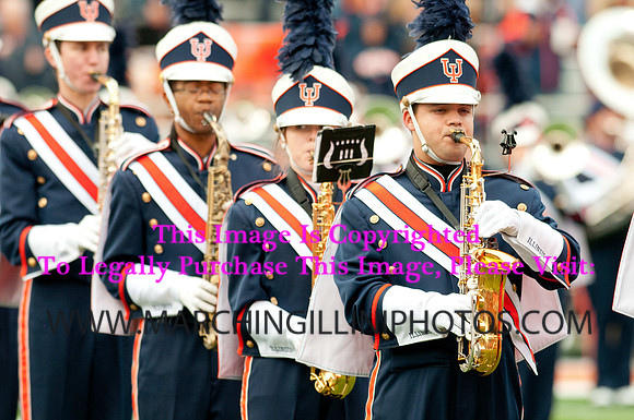 Michigan State Spartans at Illinois Fighting Illini, Saturday, October 26, 2013 - Marching Illini Photos