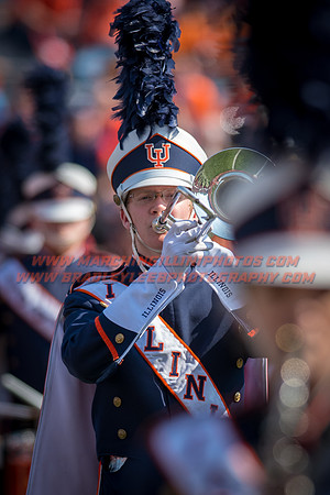 Rutgers Scarlett Knights at Illinois Fighting Illini, Saturday, October 14, 2017 - Marching Illini Photos