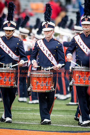 Wisconsin Badgers at Illinois Fighting Illini, Saturday, October 28, 2017 - Marching Illini Photos