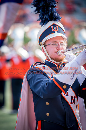 Rutgers Scarlett Knights at Illinois Fighting Illini, Saturday, October 14, 2017 - Marching Illini Photos