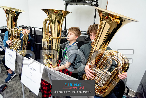 2025 All-Illinois Junior Band January 17-18, 2025