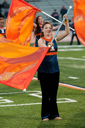 Northwestern Wildcats at Illinois Fighting Illini, Saturday, November 30, 2013 - Marching Illini Photos