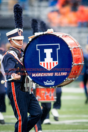 Wisconsin Badgers at Illinois Fighting Illini, Saturday, October 28, 2017 - Marching Illini Photos