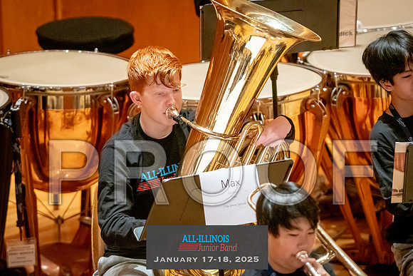 2025 All-Illinois Junior Band January 17-18, 2025