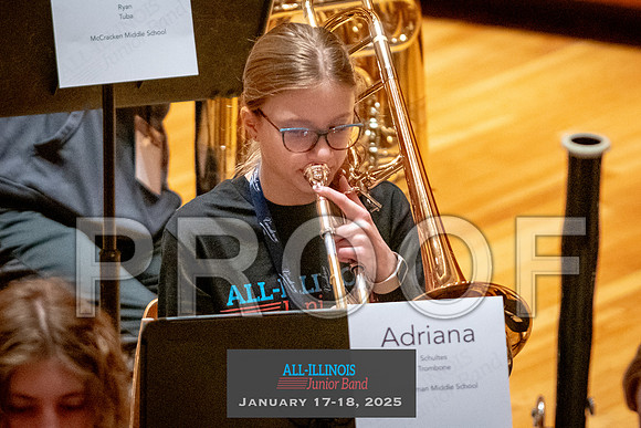 2025 All-Illinois Junior Band January 17-18, 2025