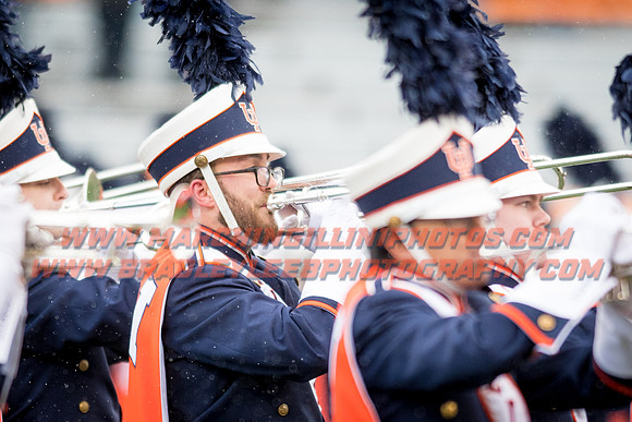 Wisconsin Badgers at Illinois Fighting Illini, Saturday, October 28, 2017 - Marching Illini Photos