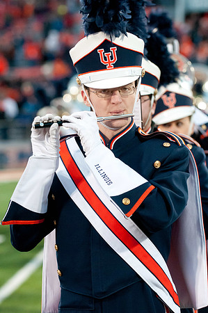Northwestern Wildcats at Illinois Fighting Illini, Saturday, November 30, 2013 - Marching Illini Photos