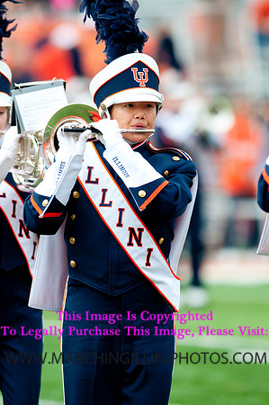 Texas State at Illinois, Saturday, September 20, 2014 - Marching Illini Photos
