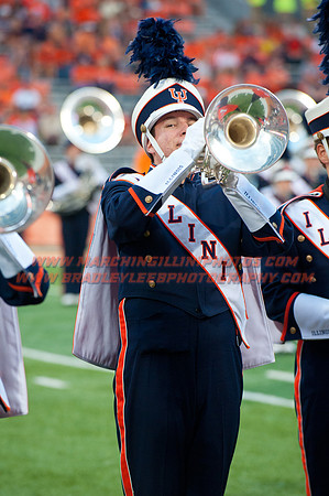 Texas State at Illinois, Saturday, September 20, 2014 - Marching Illini Photos