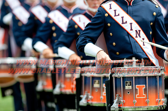 Youngstown State at Illinois, Saturday, August 30, 2014 - Marching Illini Photos