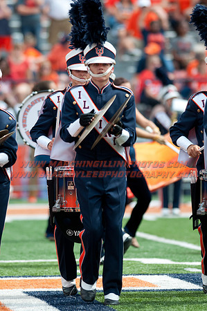 Youngstown State at Illinois, Saturday, August 30, 2014 - Marching Illini Photos
