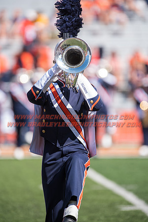 Western Michigan Broncos at Illinois Fighting Illini, Saturday, September 17, 2016 - Marching Illini Photos