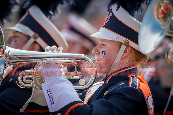 Rutgers Scarlett Knights at Illinois Fighting Illini, Saturday, October 14, 2017 - Marching Illini Photos
