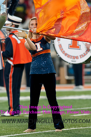 Northwestern Wildcats at Illinois Fighting Illini, Saturday, November 30, 2013 - Marching Illini Photos