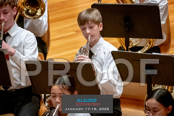 2025 All-Illinois Junior Band January 17-18, 2025