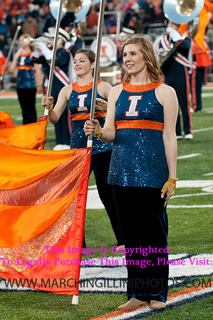 Northwestern Wildcats at Illinois Fighting Illini, Saturday, November 30, 2013 - Marching Illini Photos
