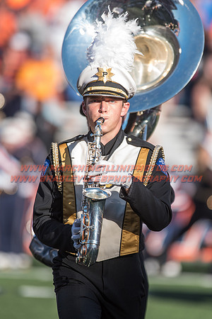 Purdue Boilermakers at Illinois Fighting Illini, Saturday, October 8, 2016 - Marching Illini Photos