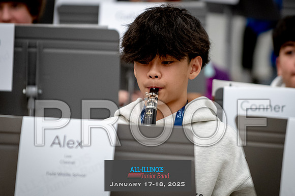 2025 All-Illinois Junior Band January 17-18, 2025