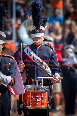 Rutgers Scarlett Knights at Illinois Fighting Illini, Saturday, October 14, 2017 - Marching Illini Photos