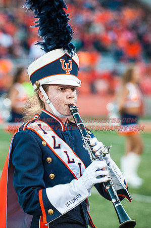 North Carolina at Illinois Fighting Illini, Saturday, September 10, 2016 - Marching Illini Photos