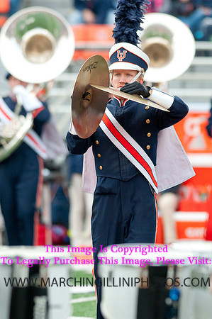 Michigan State Spartans at Illinois Fighting Illini, Saturday, October 26, 2013 - Marching Illini Photos