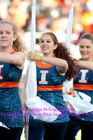 Michigan State Spartans at Illinois Fighting Illini, Saturday, October 26, 2013 - Marching Illini Photos