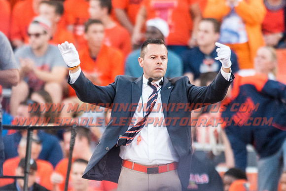 North Carolina at Illinois Fighting Illini, Saturday, September 10, 2016 - Marching Illini Photos