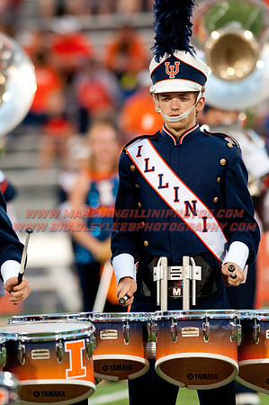 Texas State at Illinois, Saturday, September 20, 2014 - Marching Illini Photos