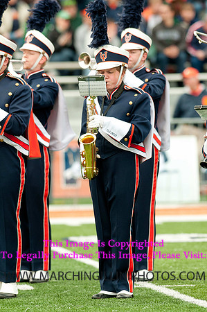 Michigan State Spartans at Illinois Fighting Illini, Saturday, October 26, 2013 - Marching Illini Photos