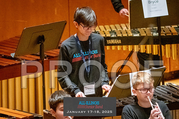 2025 All-Illinois Junior Band January 17-18, 2025