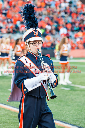 North Carolina at Illinois Fighting Illini, Saturday, September 10, 2016 - Marching Illini Photos