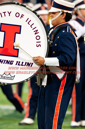 Texas State at Illinois, Saturday, September 20, 2014 - Marching Illini Photos