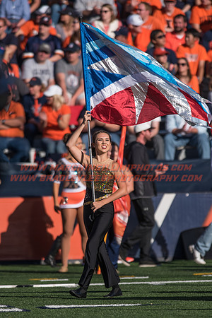 Purdue Boilermakers at Illinois Fighting Illini, Saturday, October 8, 2016 - Marching Illini Photos