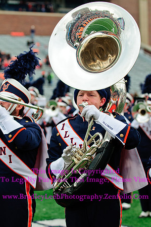 Penn State Nittany Lions at Illinois Fighting Illini, Saturday, November 22, 2014 - Marching Illini Photos