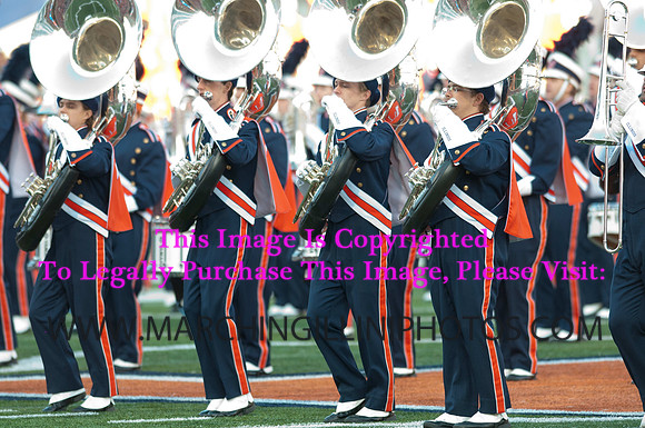 Michigan State Spartans at Illinois Fighting Illini, Saturday, October 26, 2013 - Marching Illini Photos