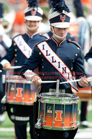 Youngstown State at Illinois, Saturday, August 30, 2014 - Marching Illini Photos