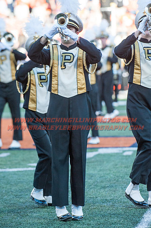 Purdue Boilermakers at Illinois Fighting Illini, Saturday, October 8, 2016 - Marching Illini Photos