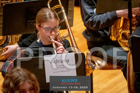 2025 All-Illinois Junior Band January 17-18, 2025