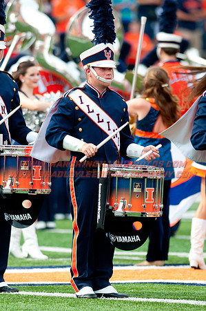 Texas State at Illinois, Saturday, September 20, 2014 - Marching Illini Photos