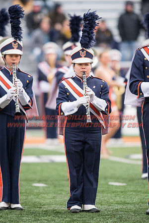 Iowa at Illinois, Saturday, November 19, 2016 - Marching Illini Photos