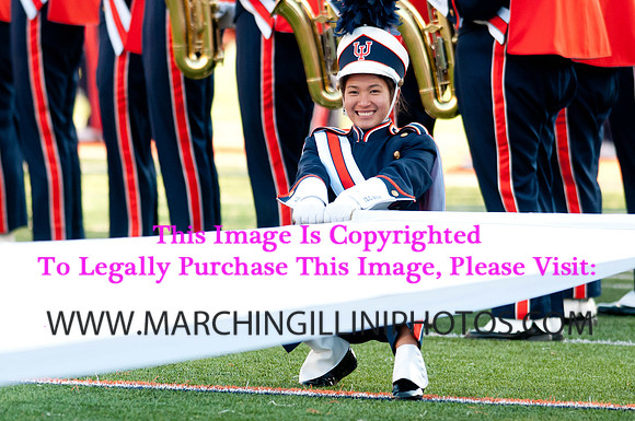 Northwestern Wildcats at Illinois Fighting Illini, Saturday, November 30, 2013 - Marching Illini Photos